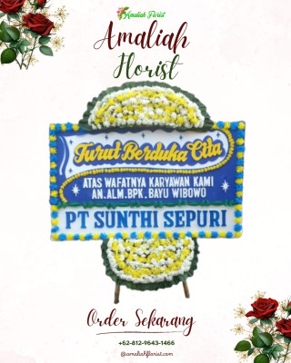 Papan Bunga Duka di Tanjung Pura