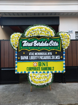 Papan Bunga Duka di Tanjung Pura