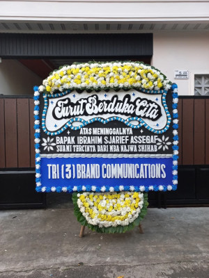 Papan Bunga Duka di Tanjung Pura